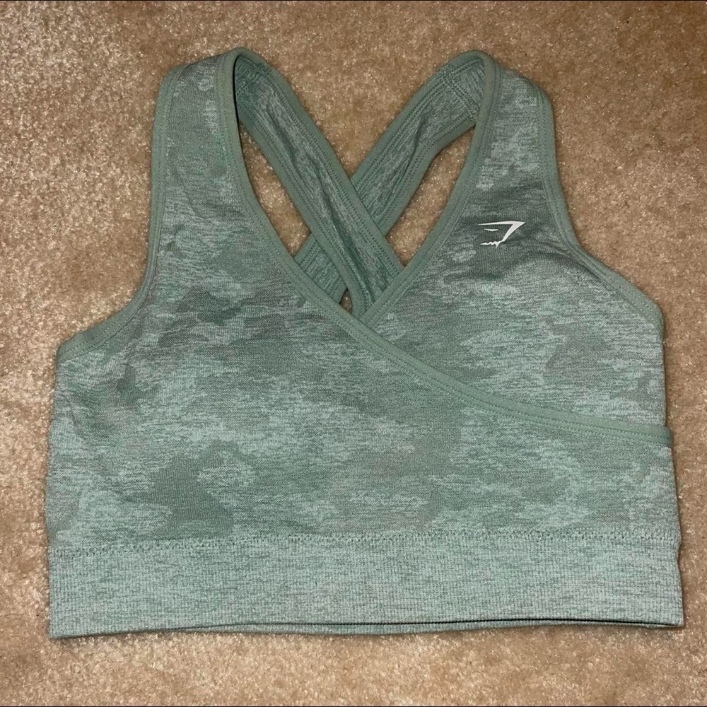 Gymshark Camo Sports Bra